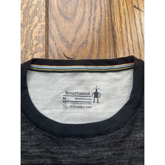 Smartwool Women’s Intraknit Thermal Merino Crew Baselayer Top NWT Size Medium - Picture 6 of 9